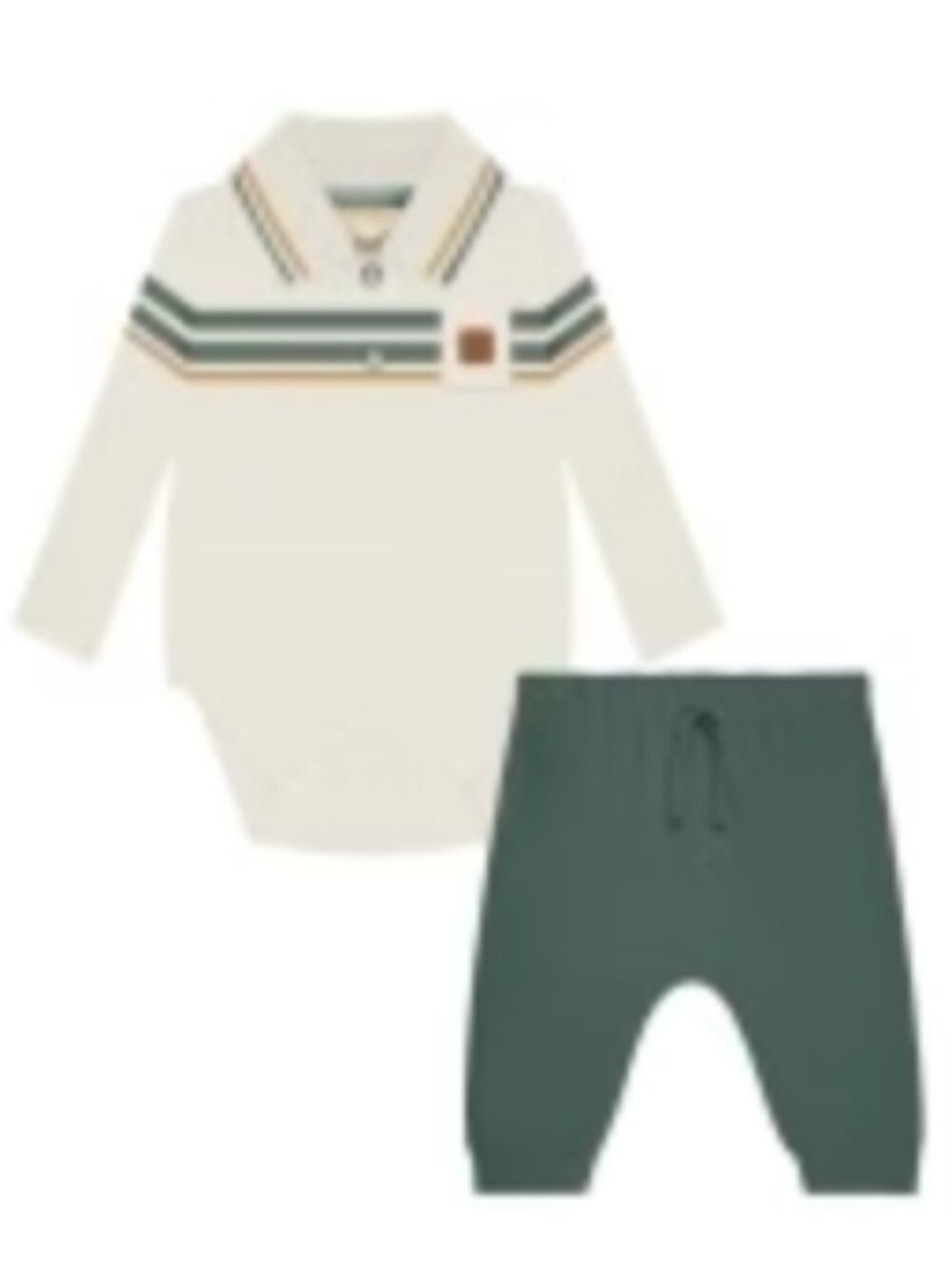 Milon - Polo Onesie & Sweatpants 2PC Set
